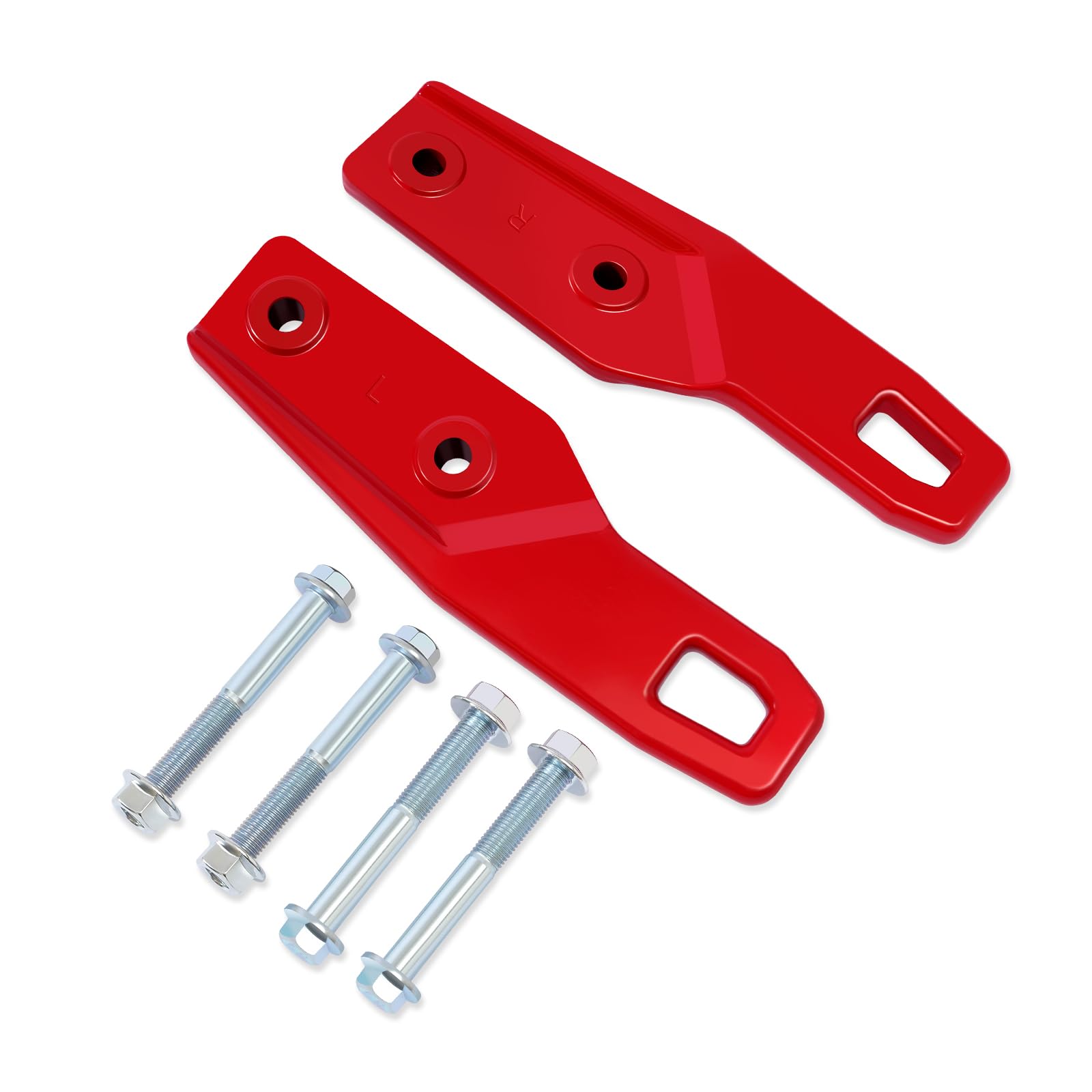 Fengklesha Toyota Tacoma 2024-2026 Rear Tow Hooks Red Left Right Pair New