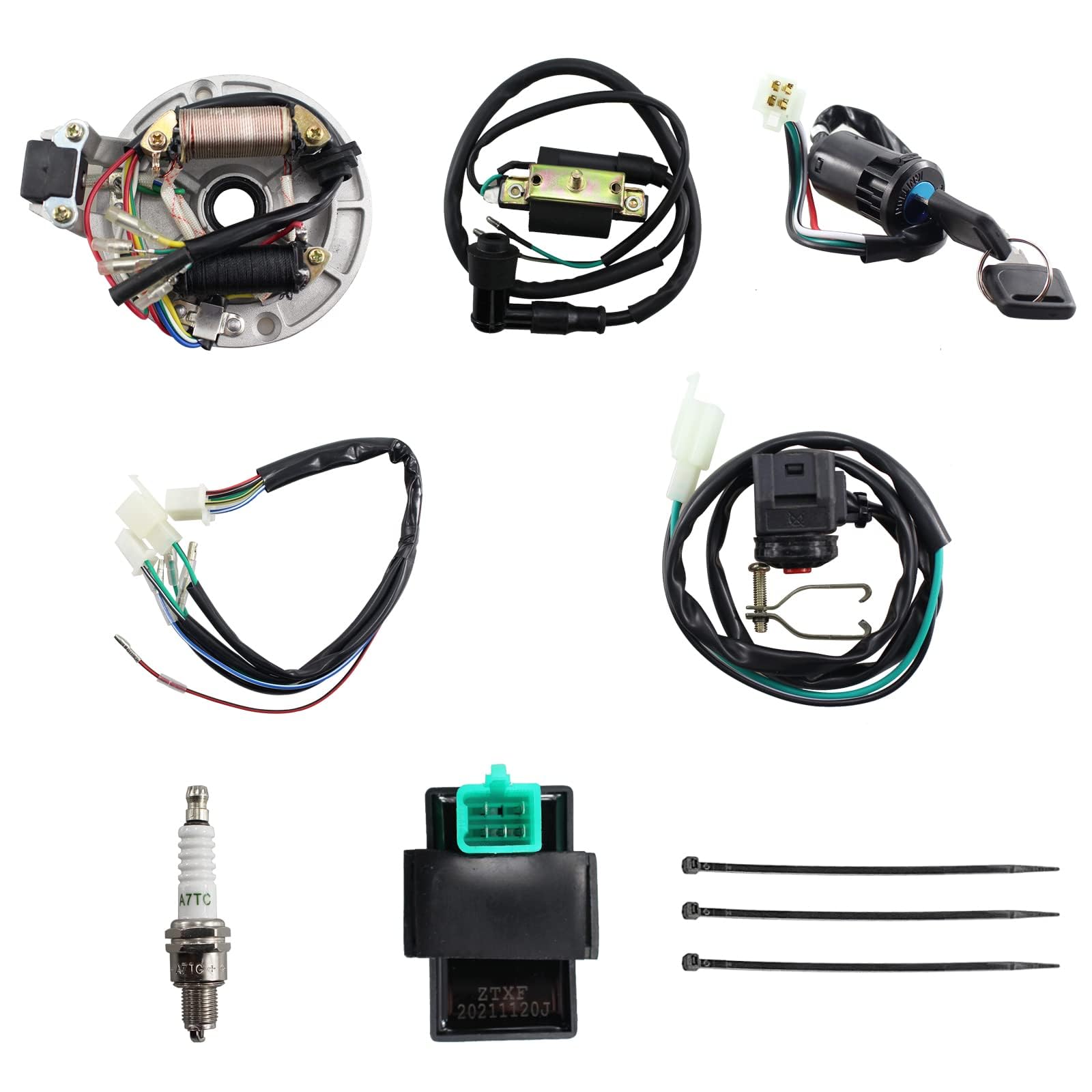 Lifan Stator Kick Start Wire Harness Kit 50-140cc Pit Dirt Bike ATV