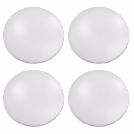 Dream Lighting 3.5" LED Recessed Ceiling Light,12Volts,Fits for RV Motorhome Trailer,Surface Mount,Warm White,4-Pack