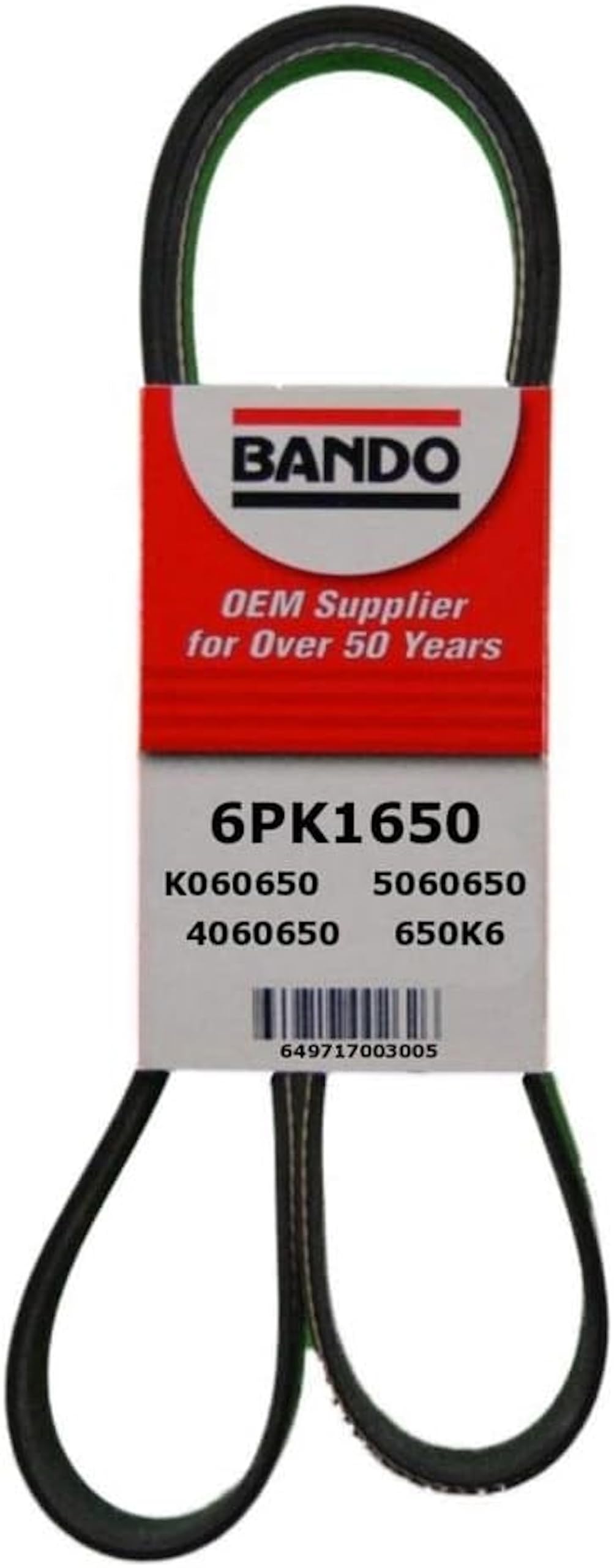 Bando 6PK1650 Serpentine Drive Belt New OEM Quality