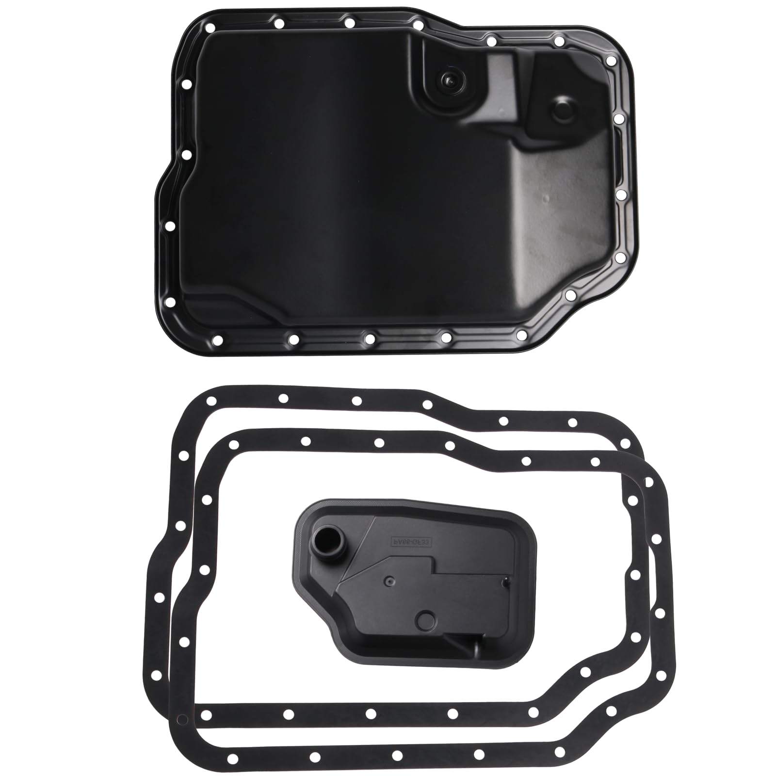 FSL0-21-51XB/044-0393 Transmission Oil Pan with Transmission Filter & Drain Plug & Gasket, for Mazda 2/3/5/6 2006-2014, for Ford Fusion 2006-2009, for Mercury Milan 2006-2009# FS50-21-51X, 0440393