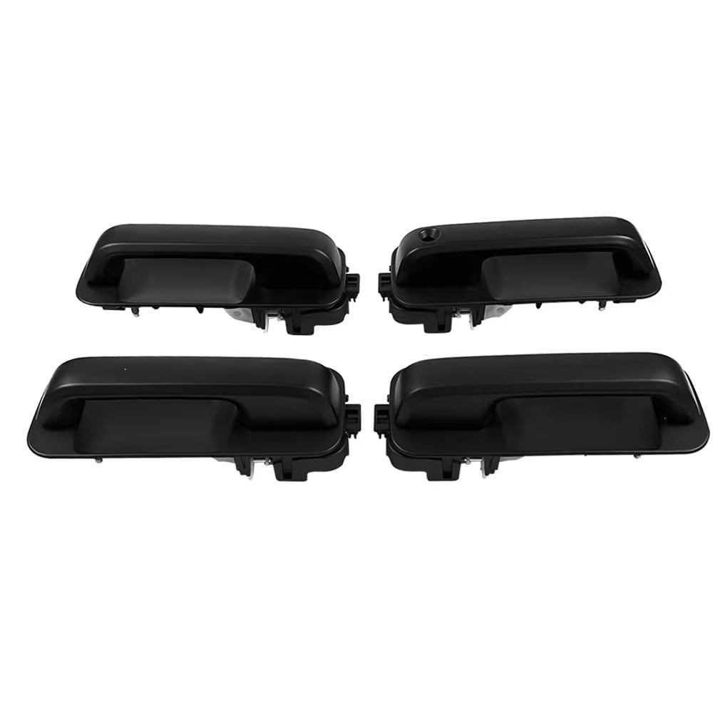 HUYILUN0104 1 Lot 4 Doors Chrome Exterior Handle Outer Handle Compatible with Ford F150 2015-2022…