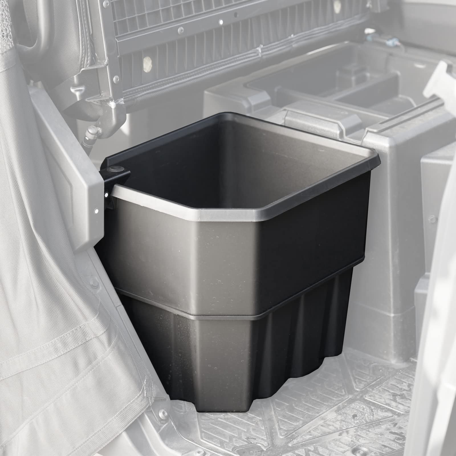 A & UTV PRO Under Seat Storage Box for Polaris Ranger 1000 XP Accessories 2018-2024, Combined Storage Bin for Ranger XP 1000 / Crew XP 1000, Replace OEM # 2882910 (NOT FOR Solid Door)