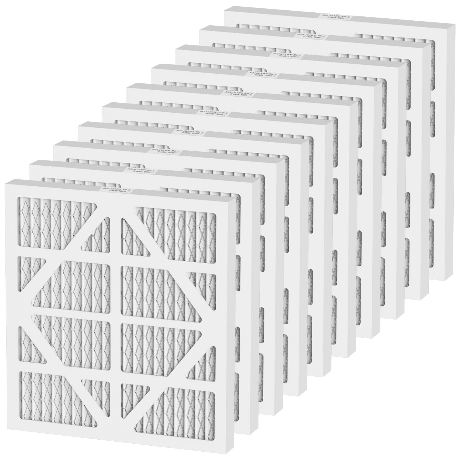 10 Pack HEPA550 Air Filter Replacement Set MERV-13 Compatible with AlorAir CleanShield HEPA 550, 13.7"×14.8"×0.8"