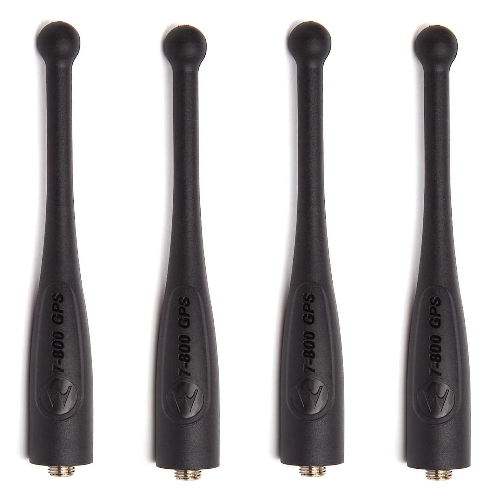 Motorola APX 6000 Radio Stubby Antenna (4 Pack) - 764-870 MHz Single Band 7-800 with GPS