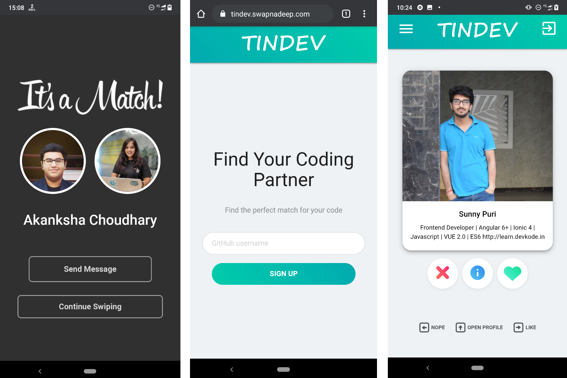 TinDev