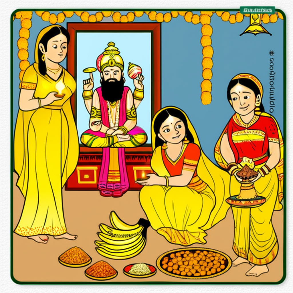 बृहस्पति देव / बृहस्पतिवार व्रत कथा ( BRIHASPATIVAR VRAT KATHA AND AARTI )
