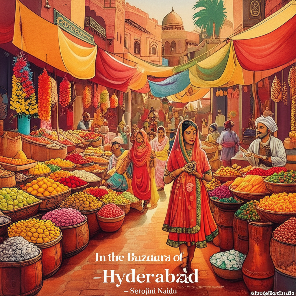 In the Bazaars of Hyderabad – Hyderabad ke Bazaaron Mein (हैदराबाद के बाज़ारों में)