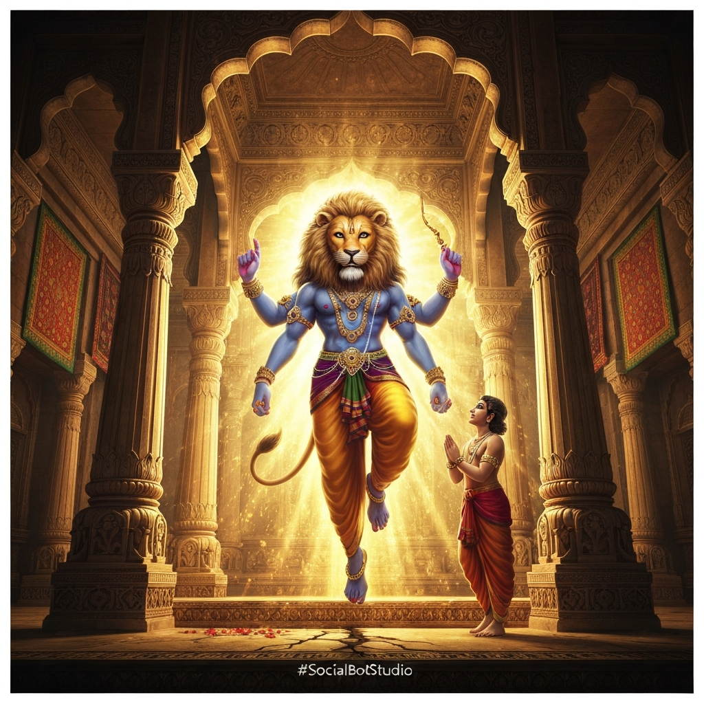 श्री नृसिंह प्रणाम (Śrī Nṛsiṁha Prāṇāma)