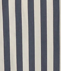 Kith Striped Thompson Camp Collar Shirt - Nocturnal