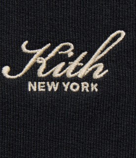 Kith Women Davin Cropped Track Zip Jacket - Black