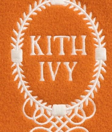 Kith Ivy Wool Varsity Jacket - Clementine