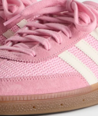 Kith & Messi for adidas Football Handball Spezial - Light Pink / Off White / Gum