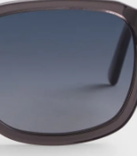 Kith Napeague Sunglasses - Grey Crystal / Blue
