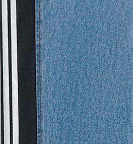 Kith for adidas Football Denim Pant - Blue