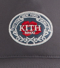 Kith Twill Bay Low Pinch Crown Snapback - Machine