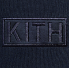 Kith Classic Logo Nelson Hoodie - Nocturnal