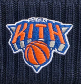 Kith Kids for the New York Knicks Knit Beanie - Nocturnal