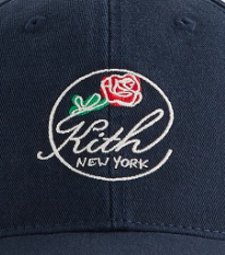 Kith Washed Twill Aaron Classic Cap - Nocturnal