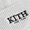 Kith Serif Mia Beanie - Light Heather Grey