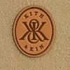 Kith Bonded Sherpa Strauss Cross Front Cardigan - Canvas