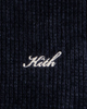 Kith Bonded Waffle Coleman Quarter Zip Hoodie - Nocturnal