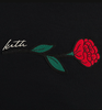 Kith Signature Rose Crewneck - Black