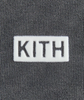 Kith Women Mock Neck Vintage Sueded Tee - Black