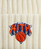 Kith for the New York Knicks Logo Beanie - Sandrift