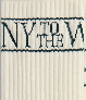 Kith NY to the World Crew Socks - White