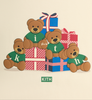 Erlebniswelt-fliegenfischenShopsmas Teddy Tee - Sandrift