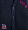 Kith for the New York Rangers Cypress Cardigan - Nocturnal