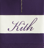 Kith Women Hunter II Script Quarter Zip - Nightshade