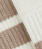 Kith Double Stripe Script Embroidered Cotton Crew Socks - Molecule
