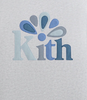 Kith Serif Applique Nelson Crewneck - Light Heather Grey