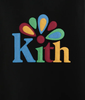 Kith Serif Applique Nelson Crewneck - Black