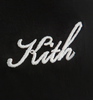 Kith Script Wrinkle Nylon Bay Low Profile Pinch Crown Cap - Black