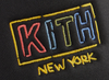 Kith Kids New York Classic Logo Trucker Cap - Black
