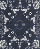 Kith Paisley Printed Silk Bandana - Nocturnal