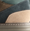 8th St by Ronnie Fieg for Clarks Originals Sunderland - Dark Teal Combi