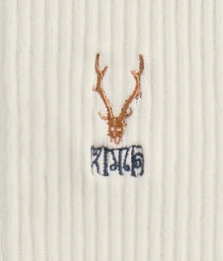 Kith for South2 West8 Embroidered Logo Crew Socks - Silk