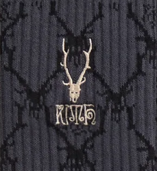 Kith for South2 West8 Monogram Jacquard Crew Socks - Black