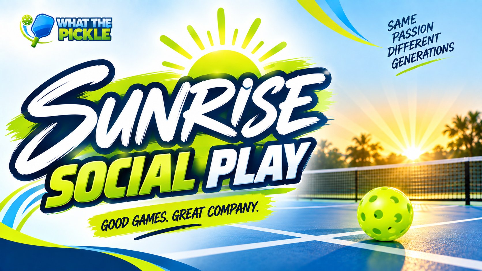 Saturday Sunrise Social