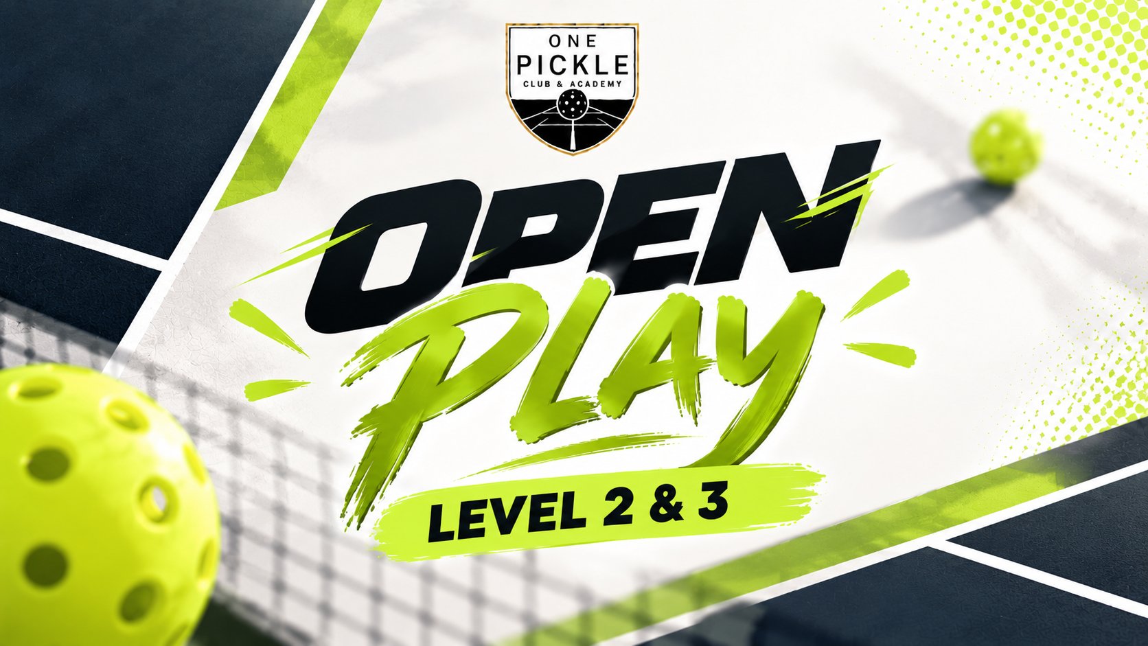 Open Play | Level 2 & 3