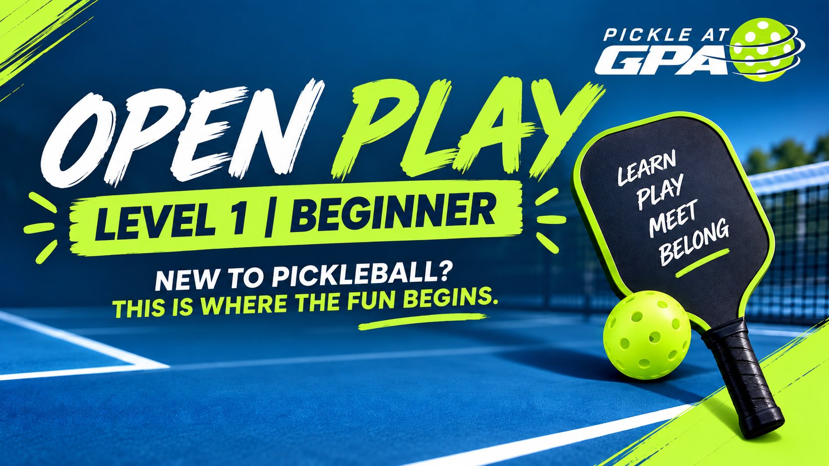 Open Play Level 1