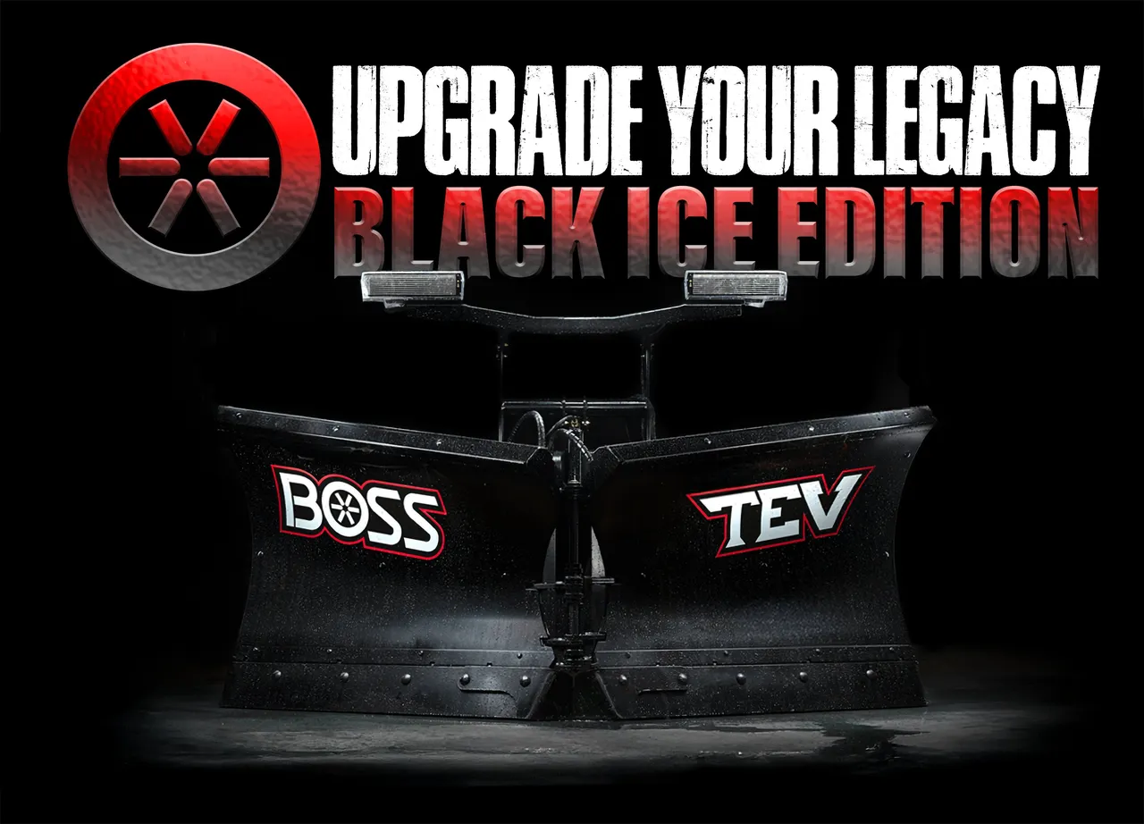 BOSS Snowplow Upgrade Your Legacy: Black Ice Giveaway