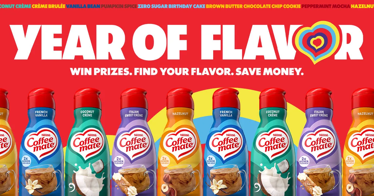 Nestle USA Coffee mate Year of Flavor Giveaway