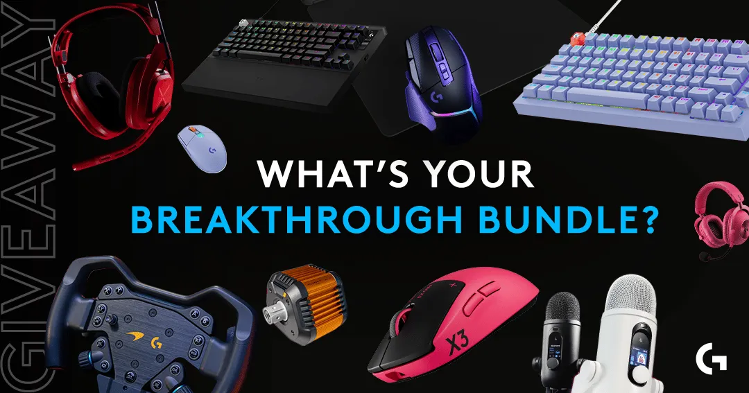 Logitech G PLAY Choose Your Breakthrough Giveaway