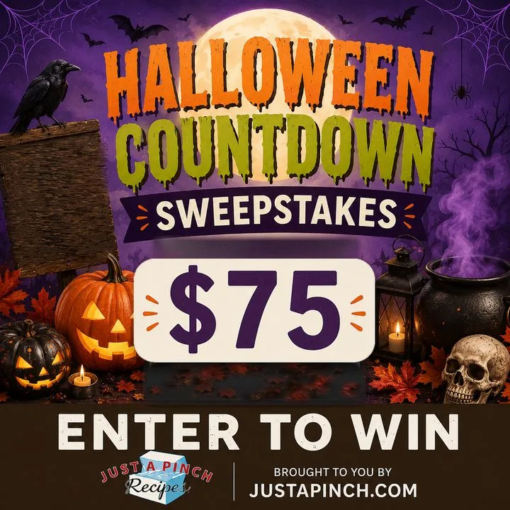 Just A Pinch: Halloween Countdown Sweepstakes