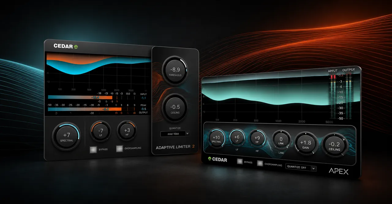 Win TWO Cedar Audio Limiters